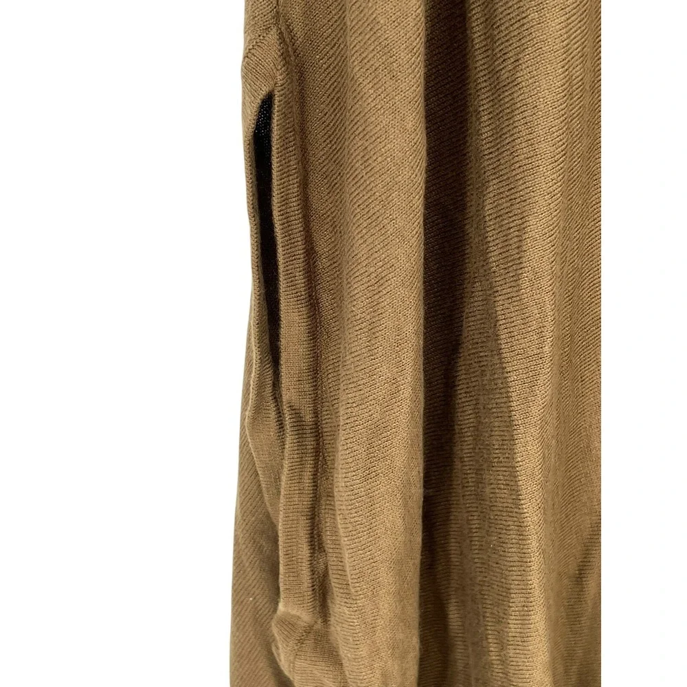MICHAEL KORS Poncho Sweater V-Neck LARGE/XL Fall Western Lagenlook‎ Fringe